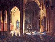 Interior of a Gothic Church